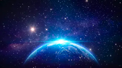 4K星空地球