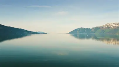 阿拉斯加海岸冰川