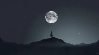 墨色夜月