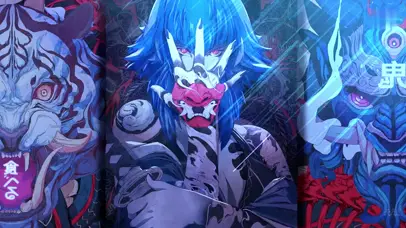 激情鬼面~（酷炫跳动版）