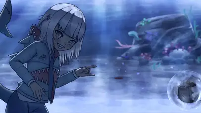 虚拟主播Gawr Gura