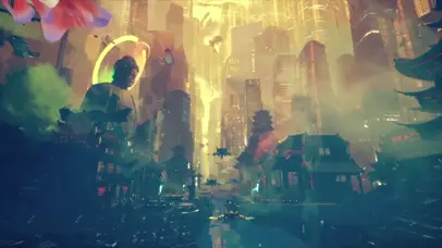 中国风赛博朋克