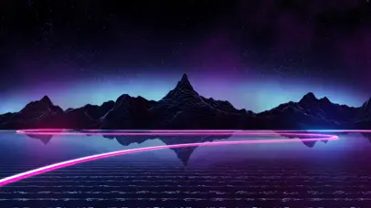 网络朋克 星空海