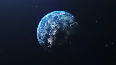 4K超清蔚蓝地球