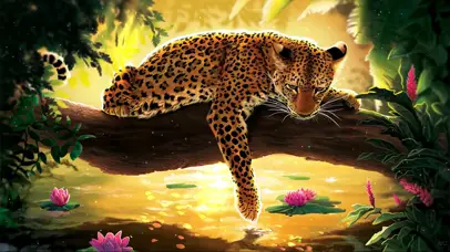 梦幻森林豹~【清新唯美版】