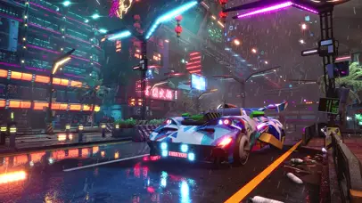 4K都市赛博汽车