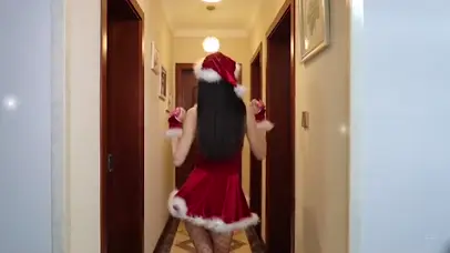 圣诞节性感小姐姐