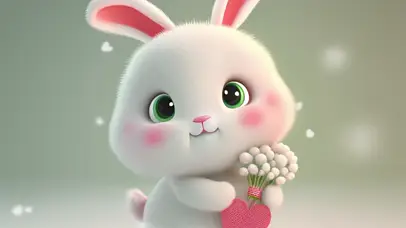 可爱小兔兔