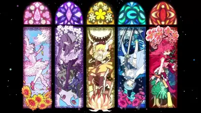 魔法少女小圆教堂琉璃风格