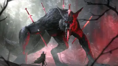 芬里尔 北欧巨狼