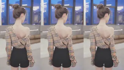 衣服好滑