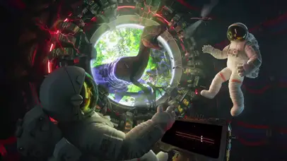 4K科幻穿越恐龙世界的宇航员