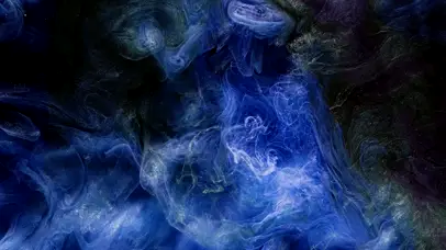 动态超高清60帧蓝色迷梦烟雾