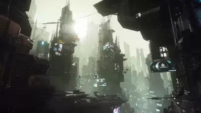 4K科技赛博雾都