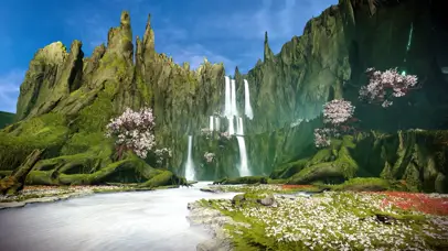 高山流水世外桃源