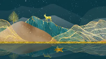 古风山水动态壁纸