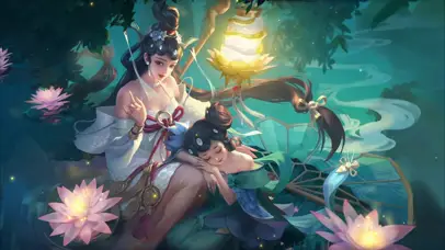 大小乔青白蛇皮肤