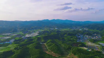 4K乡村田野风光自然风光