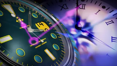 美妙动态钟表壁纸