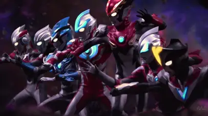 奥特曼群殴怪兽