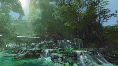 古风竹林小屋医庐