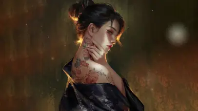 玫瑰纹身