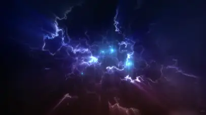 4K 60帧黑暗闪电雷电