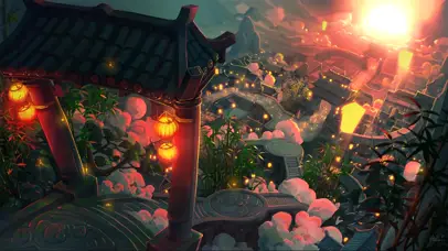 蓬莱仙岛上仙境