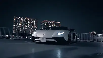 兰博基尼白色 超清壁纸