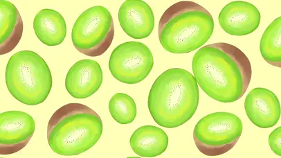 夏日美味可口猕猴桃夏季夏天