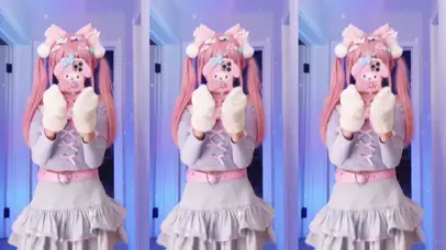 小柔seeu双马尾抖