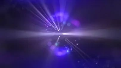 4K科技蓝色激光球