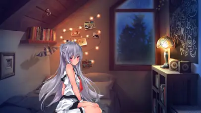 雨屋少女