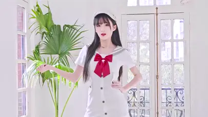 邻家女孩阳台跳舞