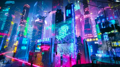 赛博朋克城市