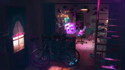 治愈温馨的房间