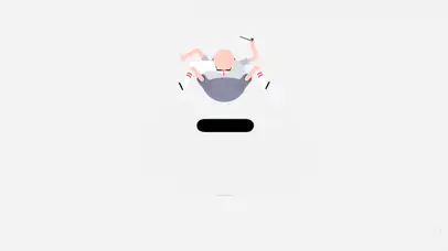 循环小人滑板
