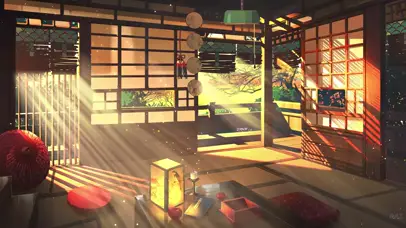 4K高清唯美治愈温暖的房间