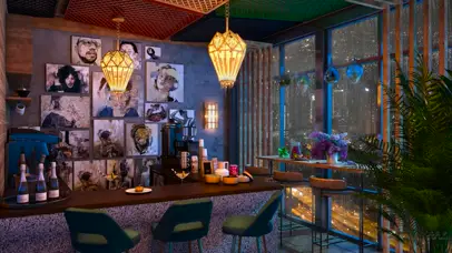 舒适的爵士乐咖啡馆