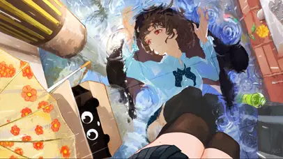 雨天被遗弃的猫