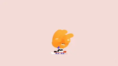 无限循环的滑板