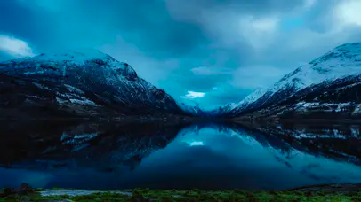 4K挪威峡湾美景