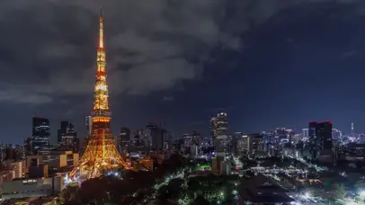 4K城市夜景