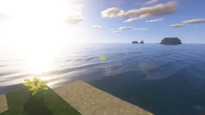 MINECRAFT 海边美景