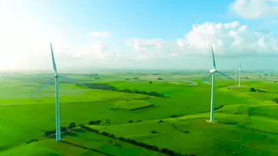草原风力车