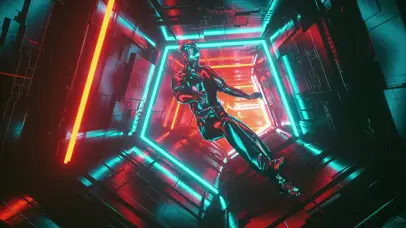 时空荧光人~【高能酷炫版】