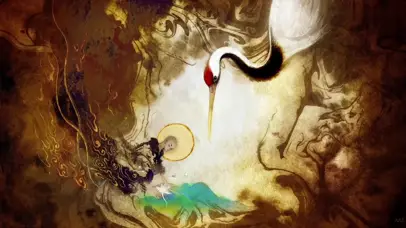 高僧与鹤~（大气唯美版）