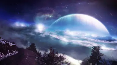 4k星球之巅无缝循环