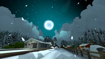 冬季雪地的火车站