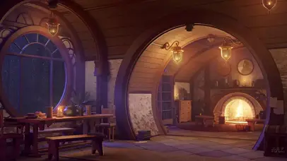 霍比特人的小木屋